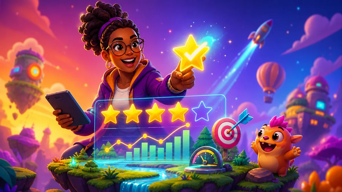 Ilustração sobre descobrir jogos independentes